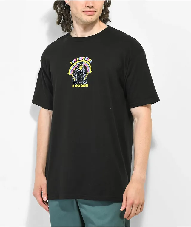 ◆FLARE UP◆ Handmade Twisted TShirt FL119Charcoal FL-119_Ch Handmade Twisted T-Shirt (FL-119_Charcoal) - FLAREUP | 60