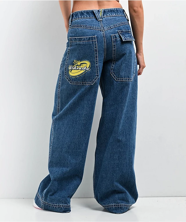 ド*ル様 レア 90s USA製 cy-borg jeans rave y2k A.LAB Analog Blue Rave Jeans at Foxvalley Mall in Aurora, IL