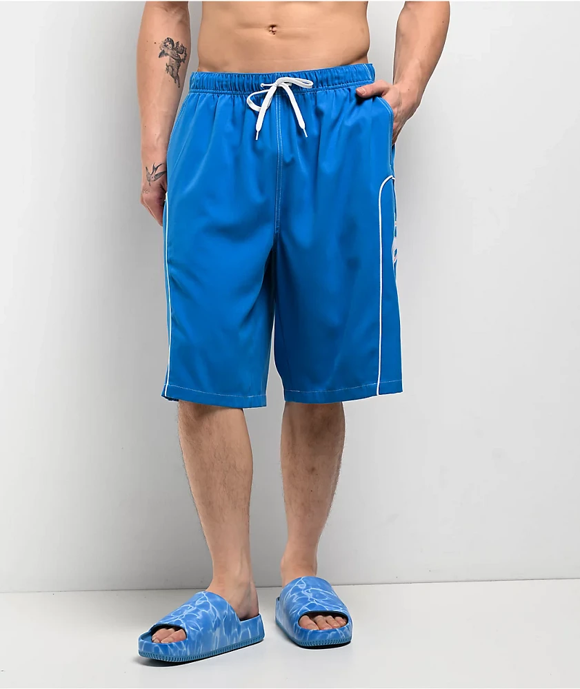 A.LAB Bass Jellyfish Blue Board Shorts | Arden Fair