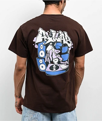SUS BOY X-Ray Dark Brown T-Shirt | MainPlace Mall