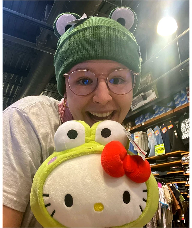 A.LAB Froggy Green Beanie at Hamilton Place in Chattanooga, TN