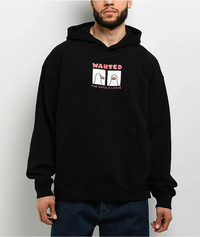 A.LAB Goose Is Loose Black Hoodie | MainPlace Mall