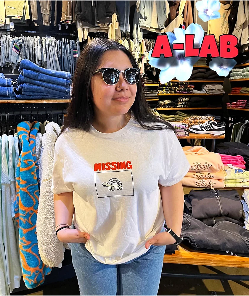 A.LAB Jerry Turtle White T-Shirt | MainPlace Mall
