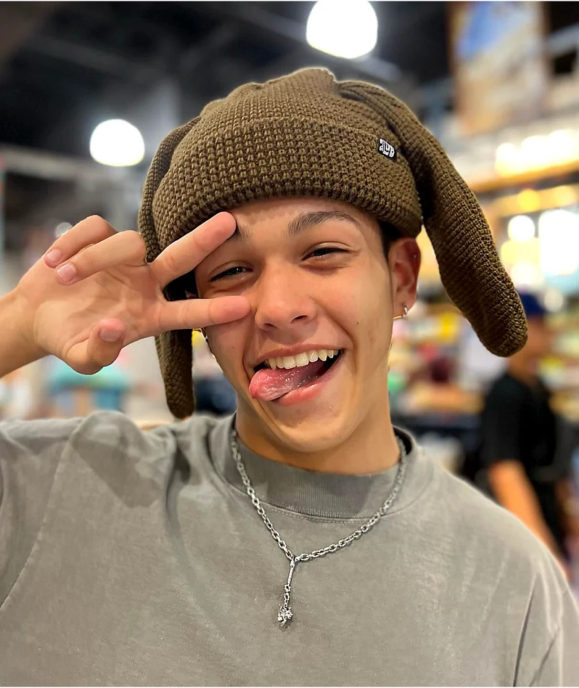 A.LAB Kevan Bunny Brown Beanie | Arden Fair