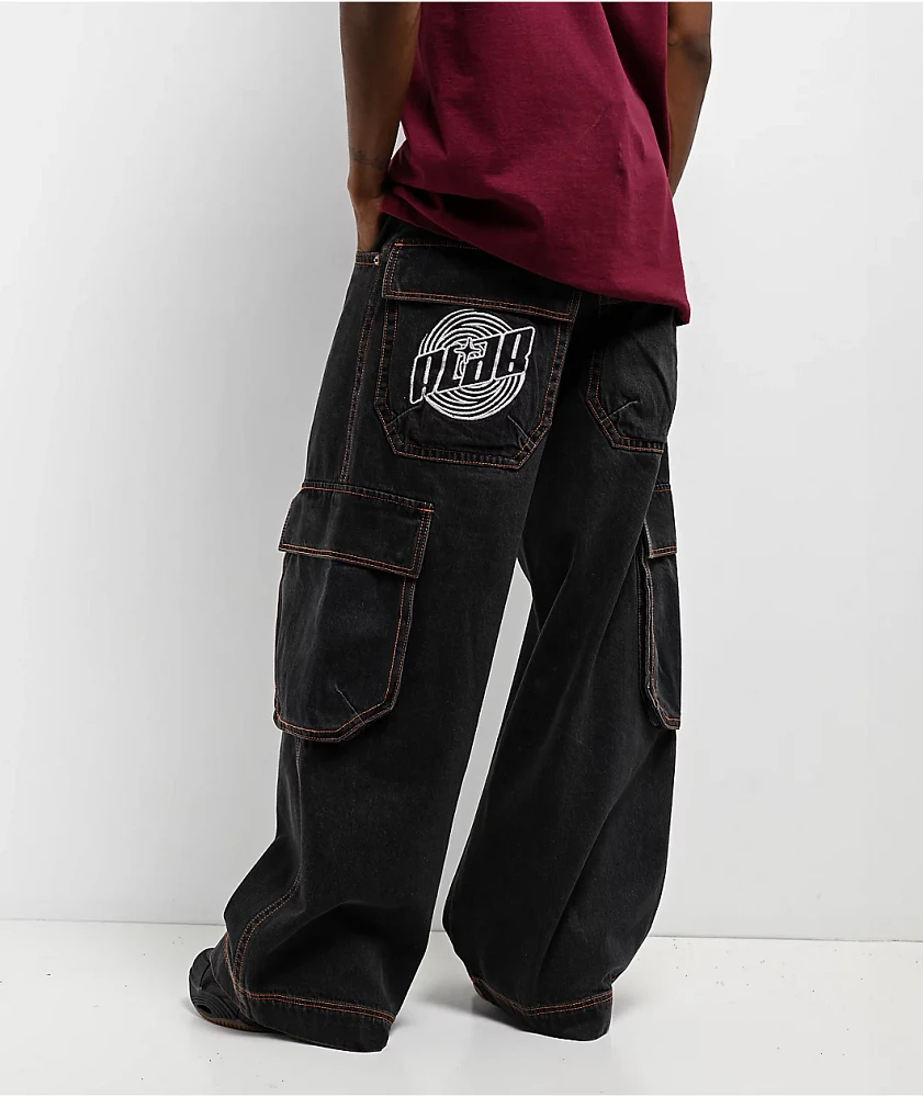 A.LAB Mega Overheat Grey Cargo Denim Jeans | MainPlace Mall