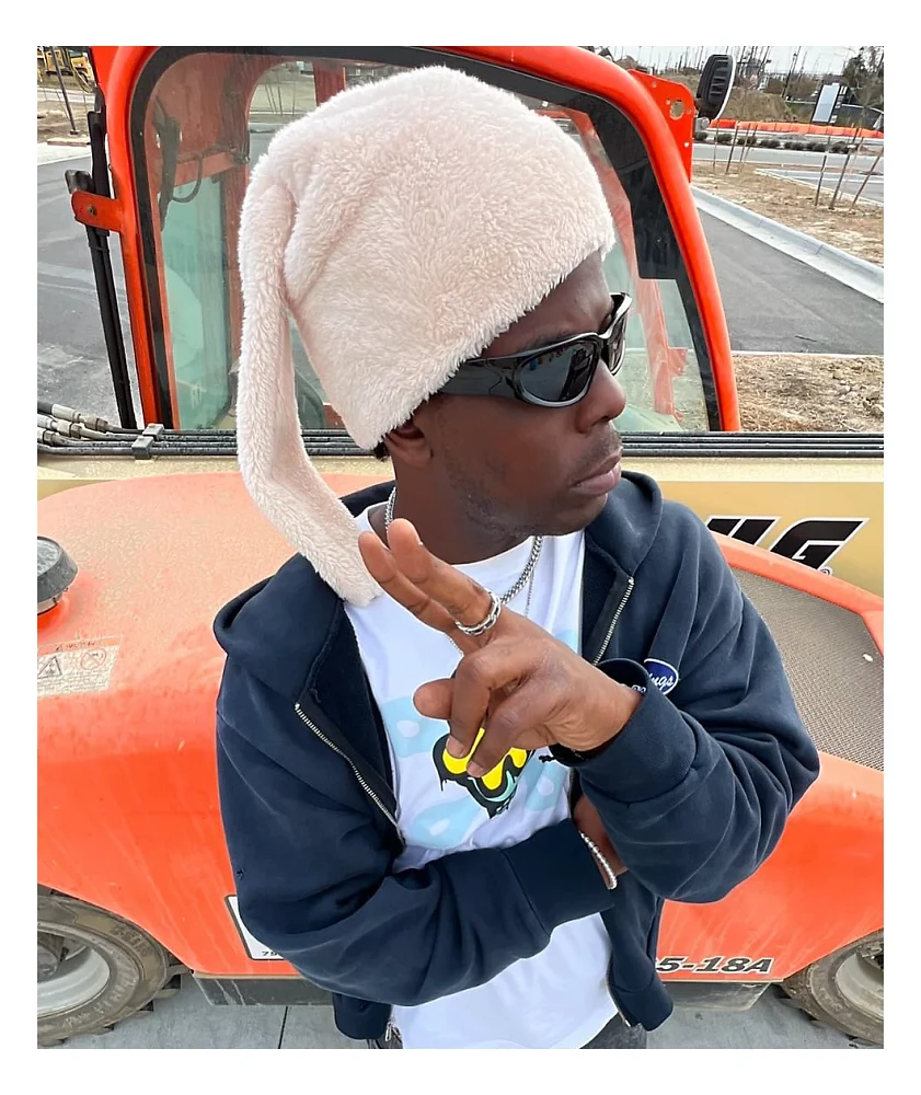 A.LAB Natural Plush Bunny Beanie | MainPlace Mall