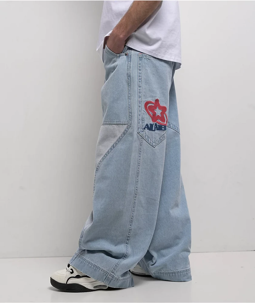 A.LAB Star Mega Rave Light Blue Jeans | Liberty Center