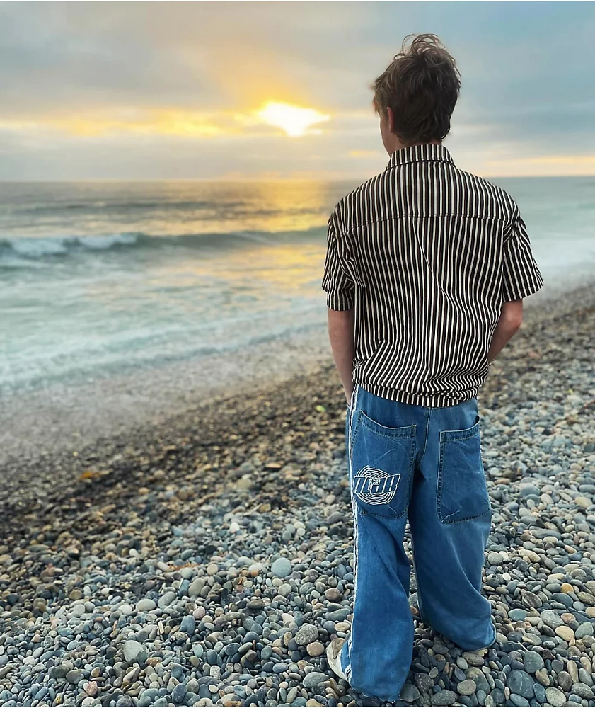 A.LAB Stripe Rave Blue Jeans at CoolSprings Galleria in Franklin, TN