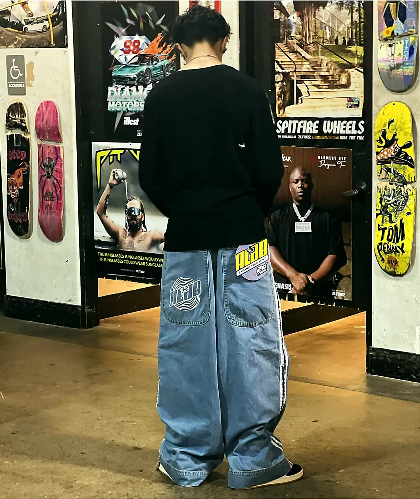 A.LAB Stripe Rave Blue Jeans at Foxvalley Mall in Aurora, IL