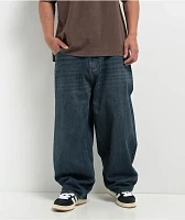 Adam Bomb Baggy Dark Blue Wash Denim Jeans | Liberty Center