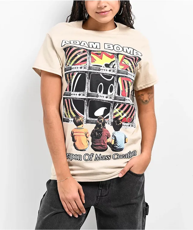 Adam Bomb Mass Creation Orange T-Shirt | MainPlace Mall