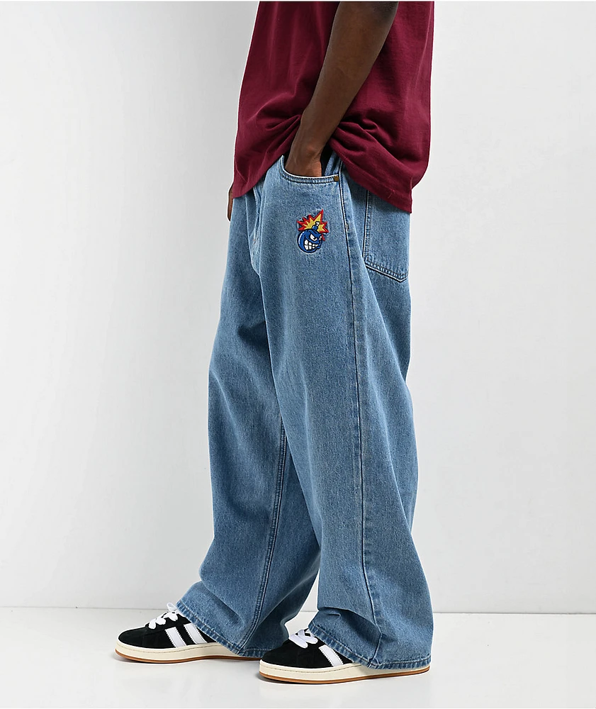 Adam Bomb Prime Blue Baggy Jeans | MainPlace Mall