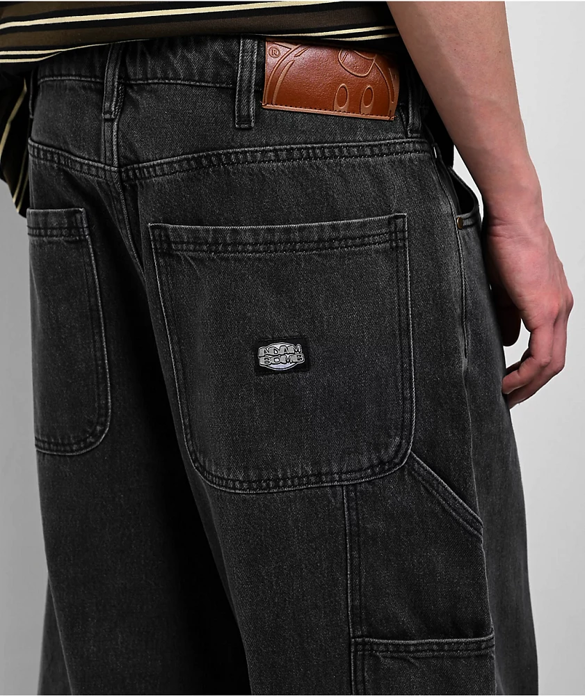 Adam Bomb Utility Black Wash Carpenter Jeans at Hamilton Place in