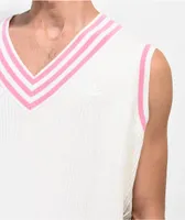 Adidas x Maxallure White Sweater Vest | Arden Fair
