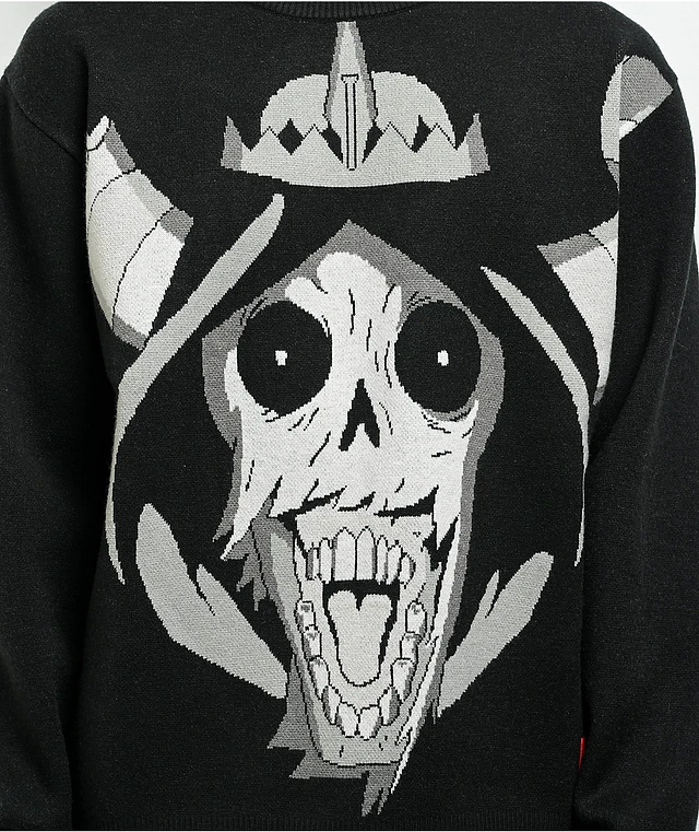 Welcome Skateboards Adventure Time x Welcome The Lich Black