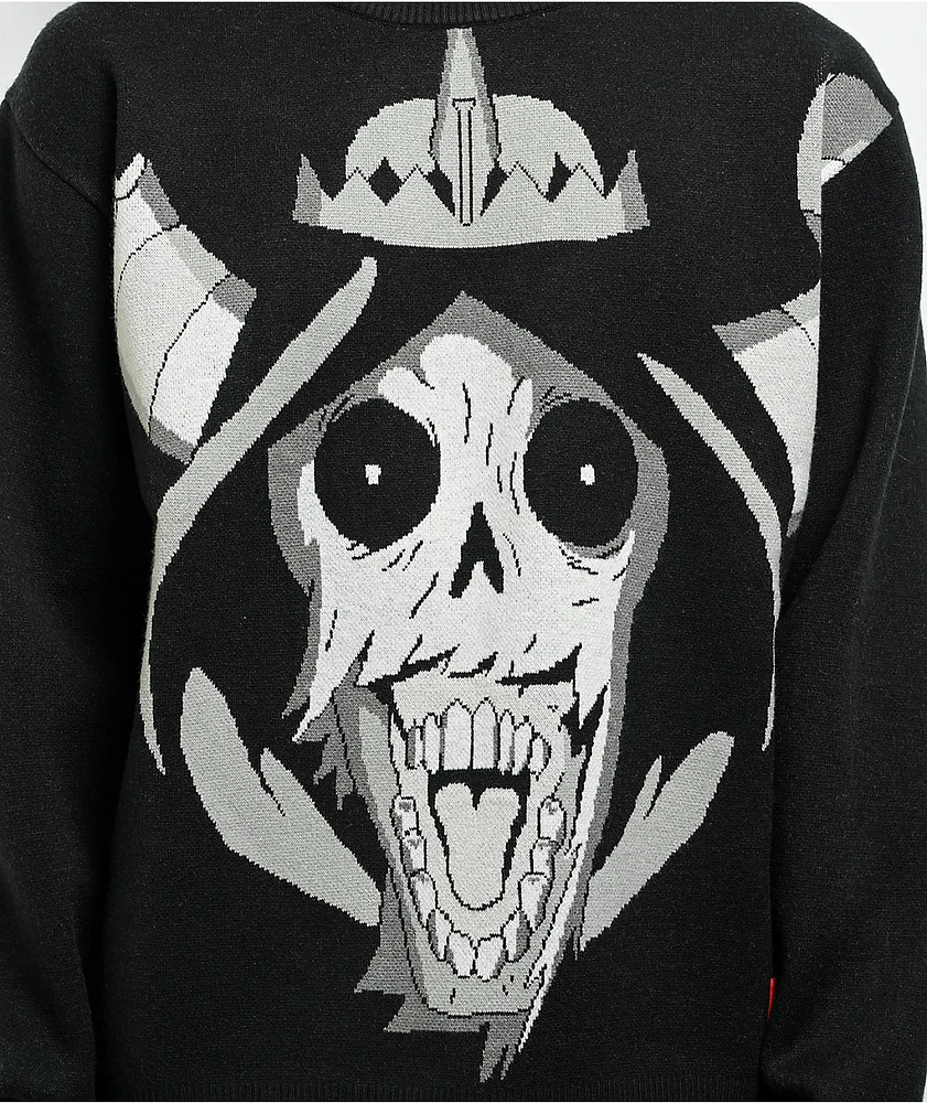 Welcome Skateboards Adventure Time x Welcome The Lich Black