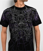 Affliction Darkness Tech Black T-Shirt | Liberty Center