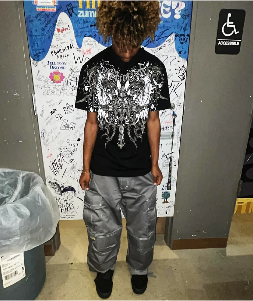 Affliction Haunted Passage Reflective Black T-Shirt | Mission Valley