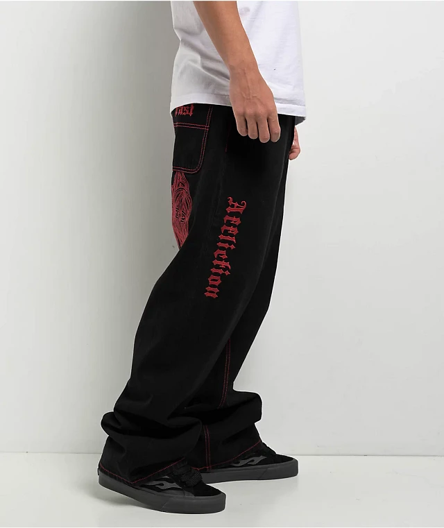 レッド大黒ビッグカモメbaggy W31×L30 現行EVISULot.2038