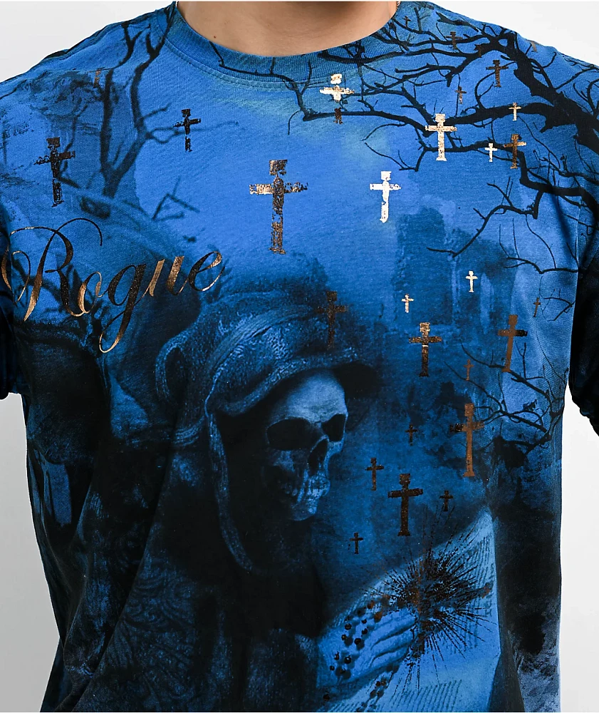 Affliction x Rogue Dark Angel 2fer Long Sleeve T-Shirt | MainPlace