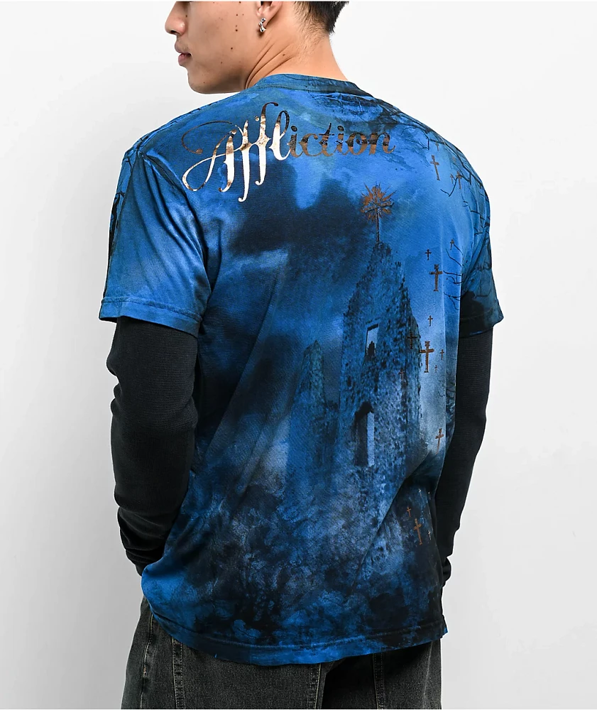 Affliction x Rogue Dark Angel 2fer Long Sleeve T-Shirt | Liberty