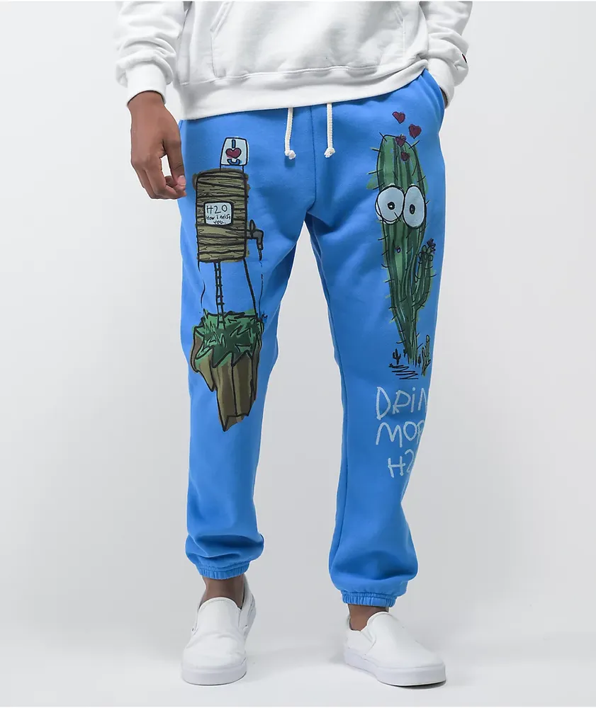 Blue school joggers sales