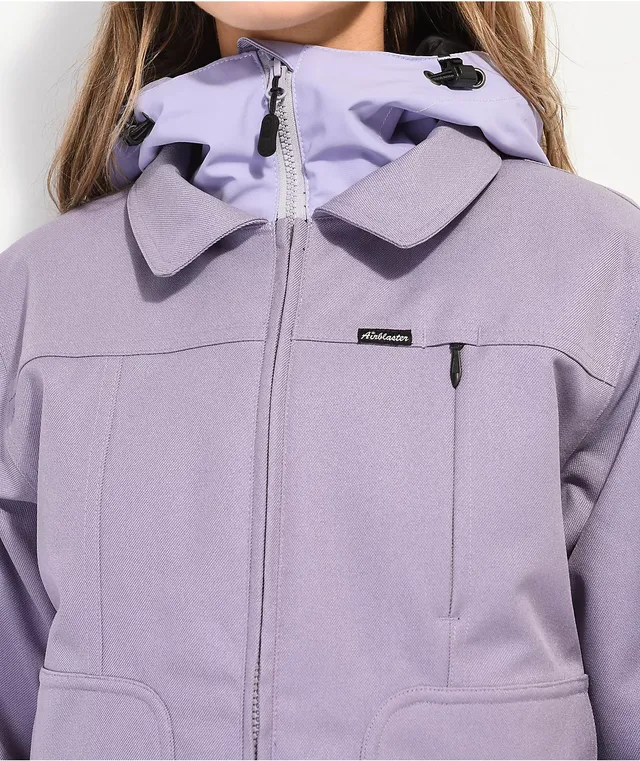 Lavender top snowboard jacket