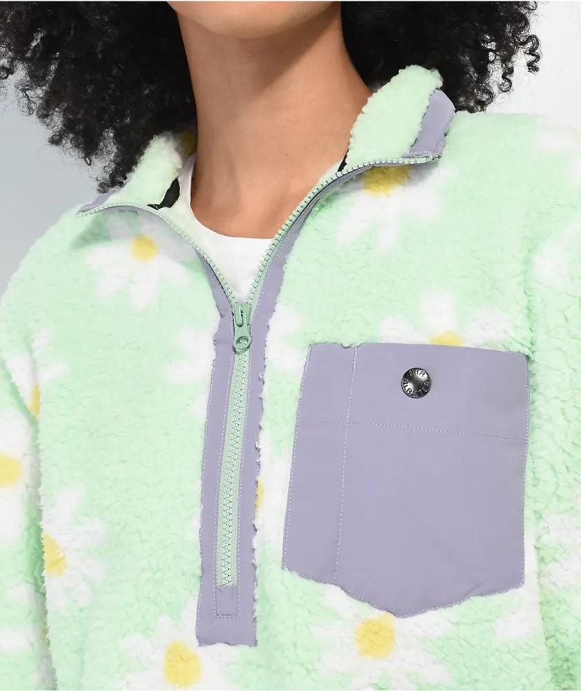 Airblaster Daisy Mint Half Zip Fleece Sweatshirt | Mall of America®