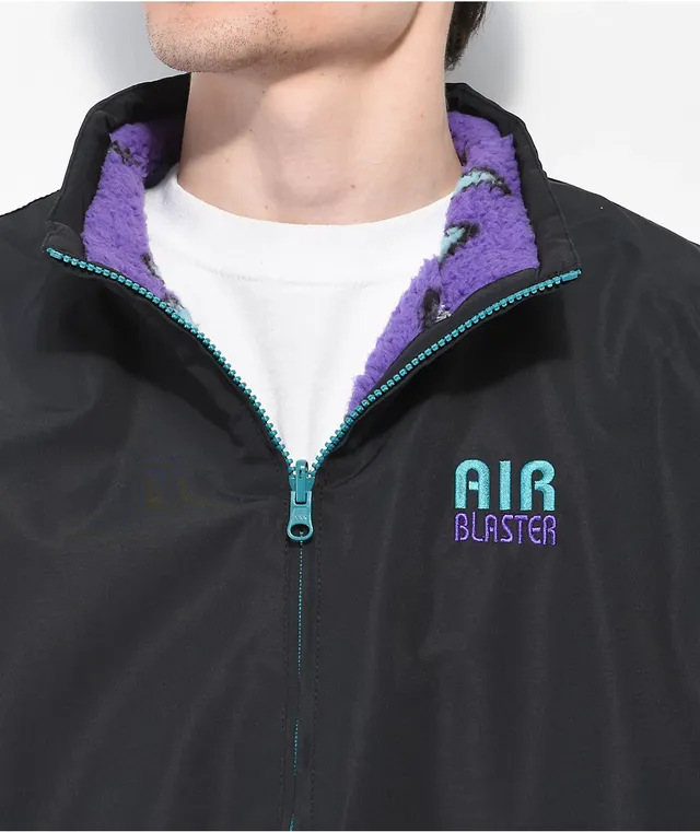 Double Jacket パープル Puff AIRBLASTER 黒 XL