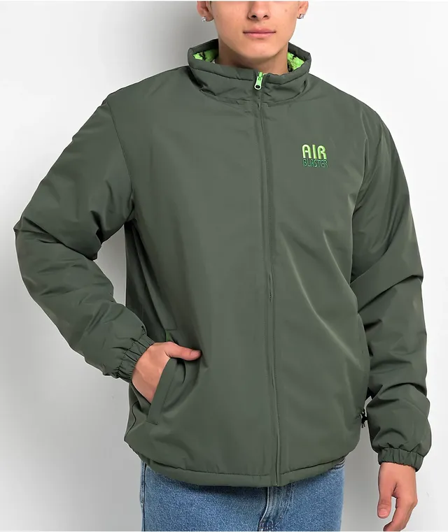 Airblaster Double Puff Green Reversible 5K Snowboard Jacket
