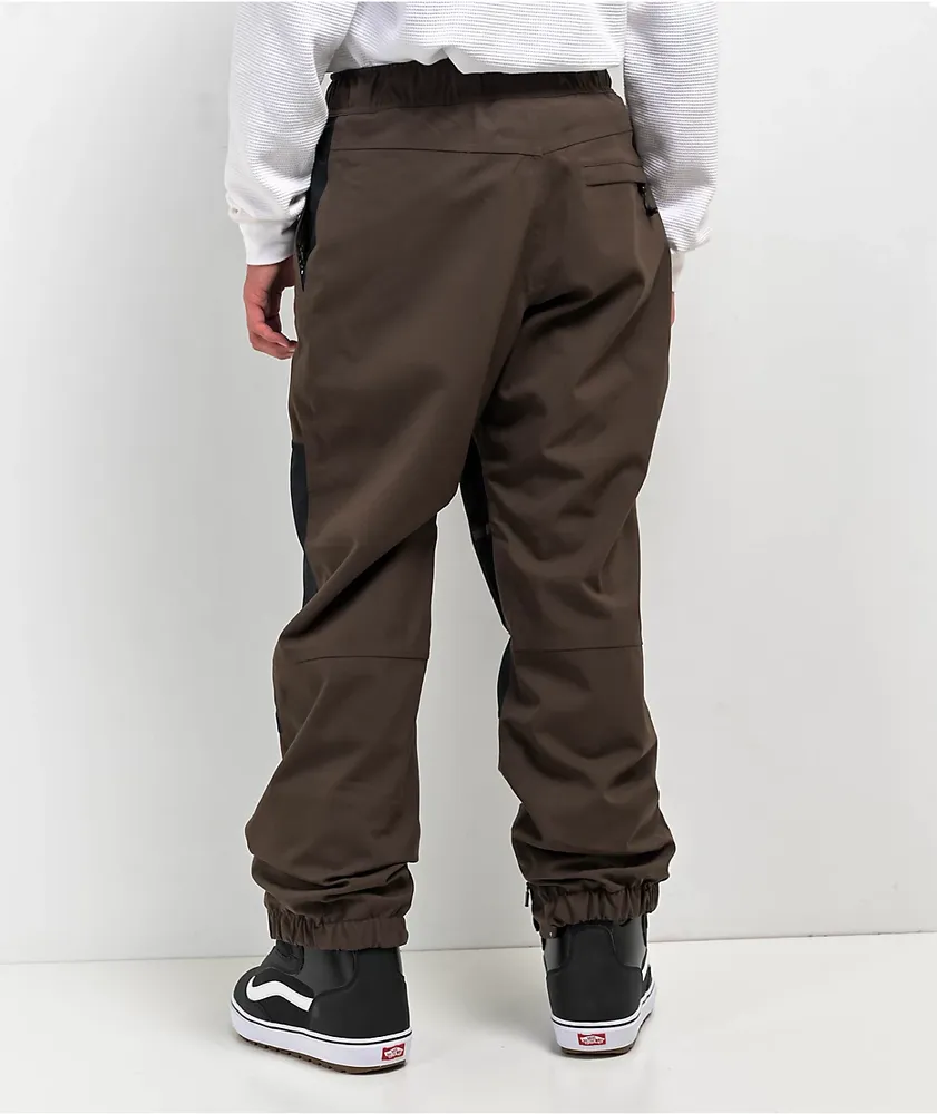 Airblaster Elastic Boss Brown 15K Snowboard Pants | MainPlace Mall