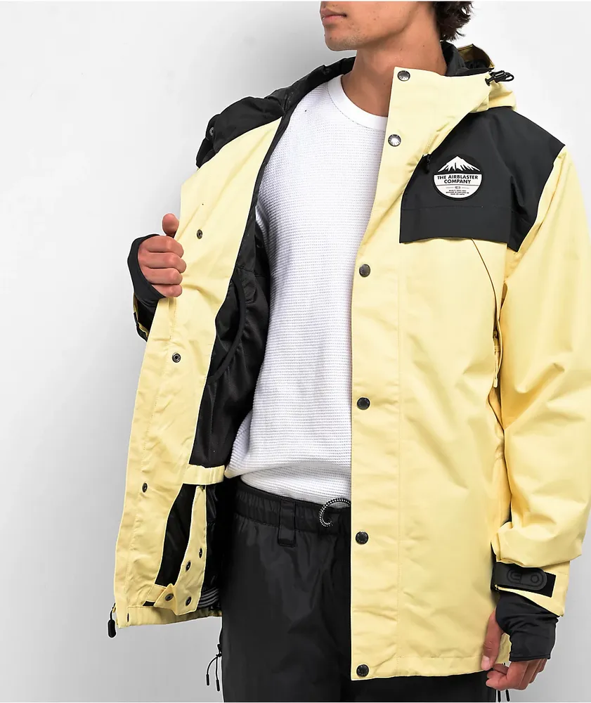 Airblaster Guide Shell Yellow 15K Snowboard Jacket | MainPlace Mall