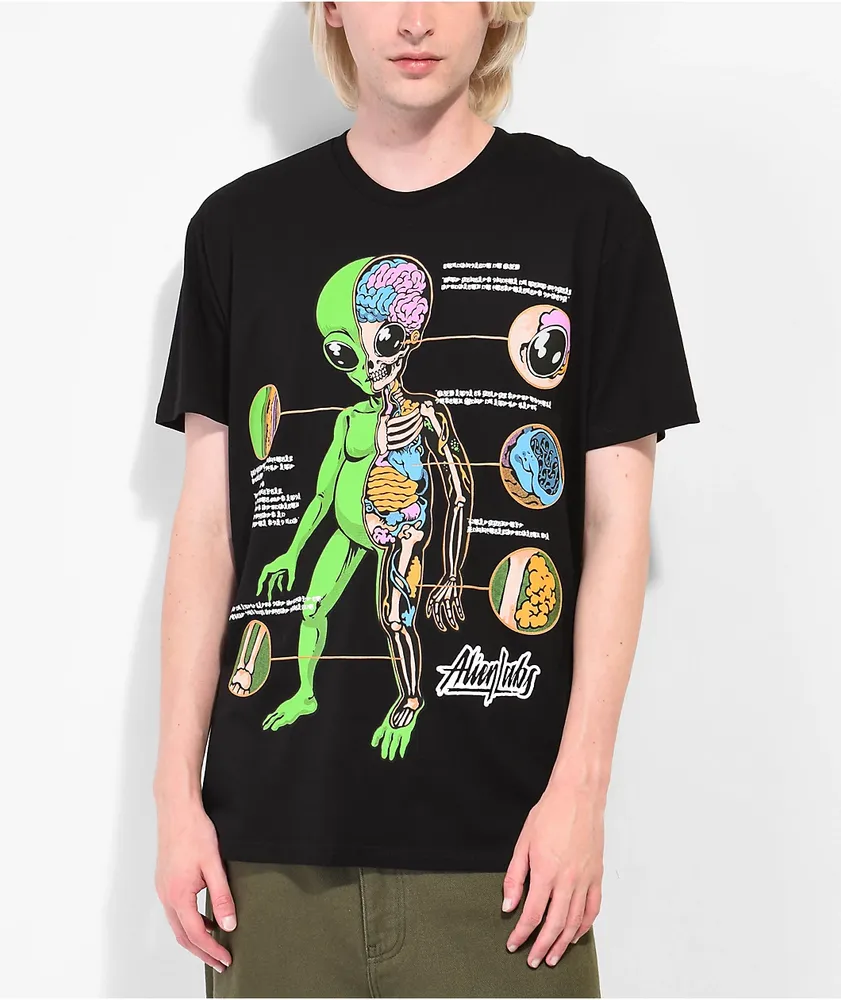 Alien Labs Dissected Alien Black T-Shirt | CoolSprings Galleria