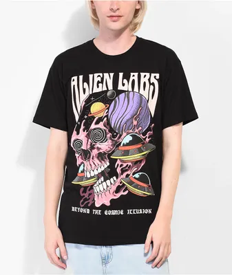 Thrasher Krak Skulls Black T-Shirt | Mission Valley