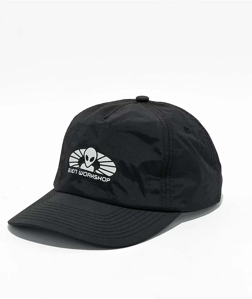 Alien Workshop Spectrum Reflective Black Strapback Hat | MainPlace
