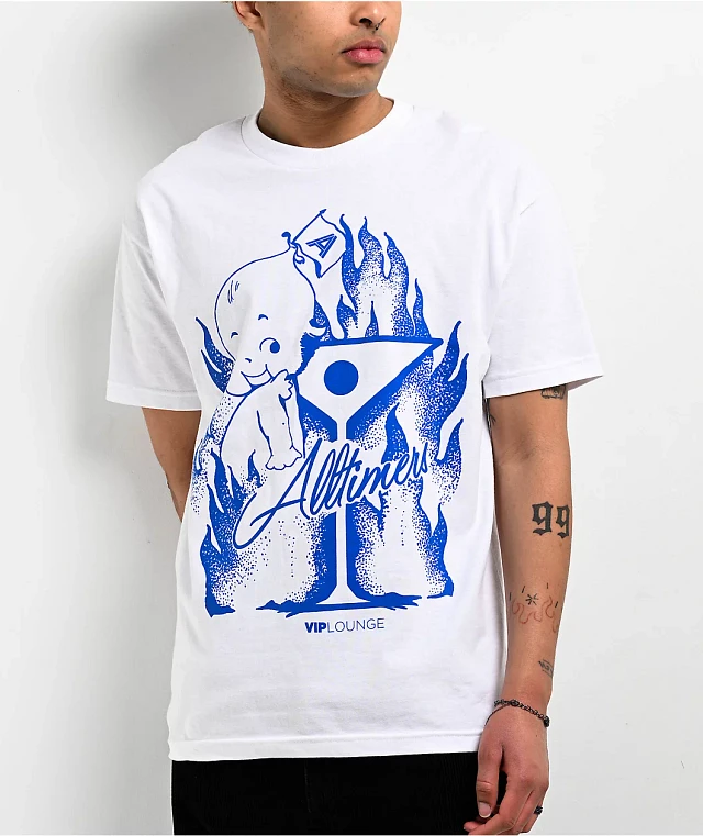 Alltimers Lord Bacchus White T-Shirt | Mission Valley