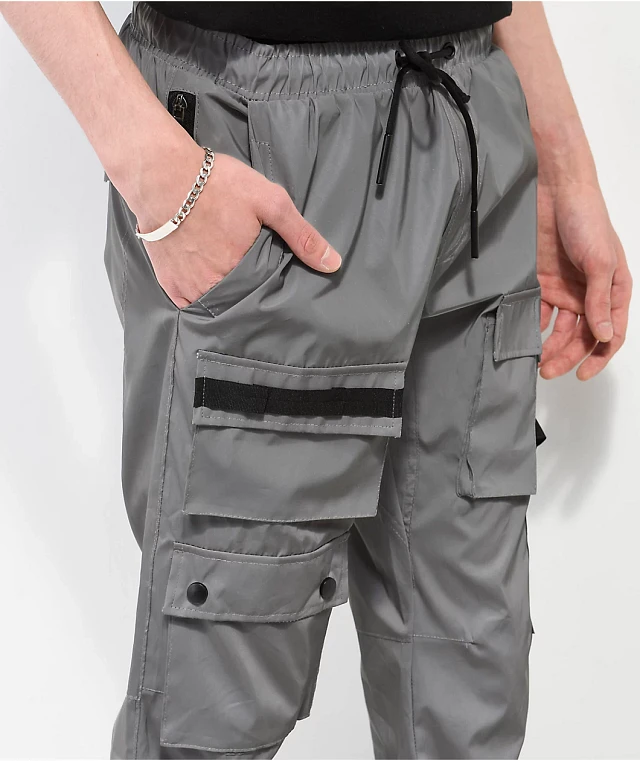 【NONCODE】Tooth Stitch Pocket Pants C601S Short Cureology Men's Neuro 6 Pocket Cargo Pant by koi