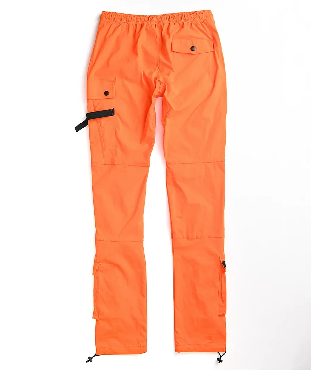 ★SCULPTOR★ Rascal Fleece Cargo Pants Multi Yellow SC22A430 Zip Off Cargo Patchwork Pants - Ixchel, Inc. - Handmade