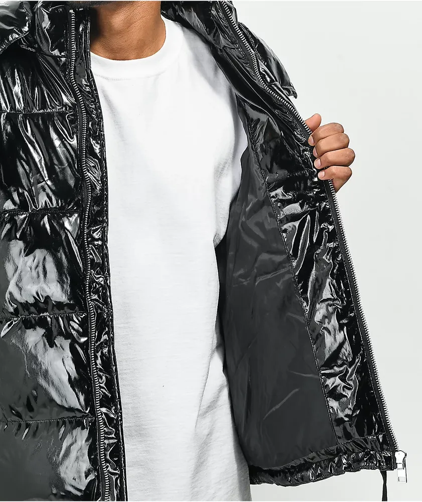 American Stitch Shine Black Puffer Jacket Mall of America