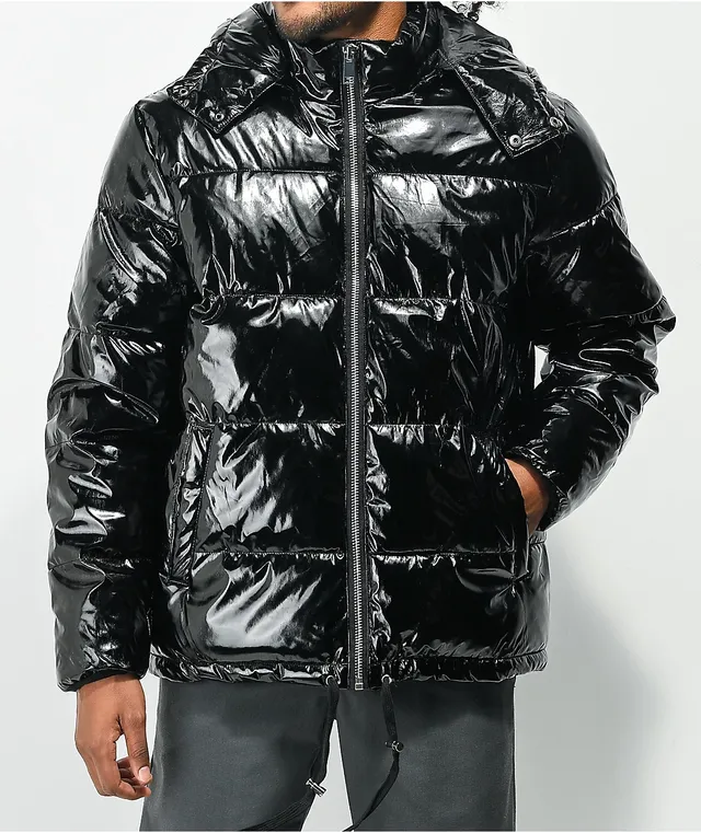 American Stitch Shine Black Puffer Jacket Hamilton Place