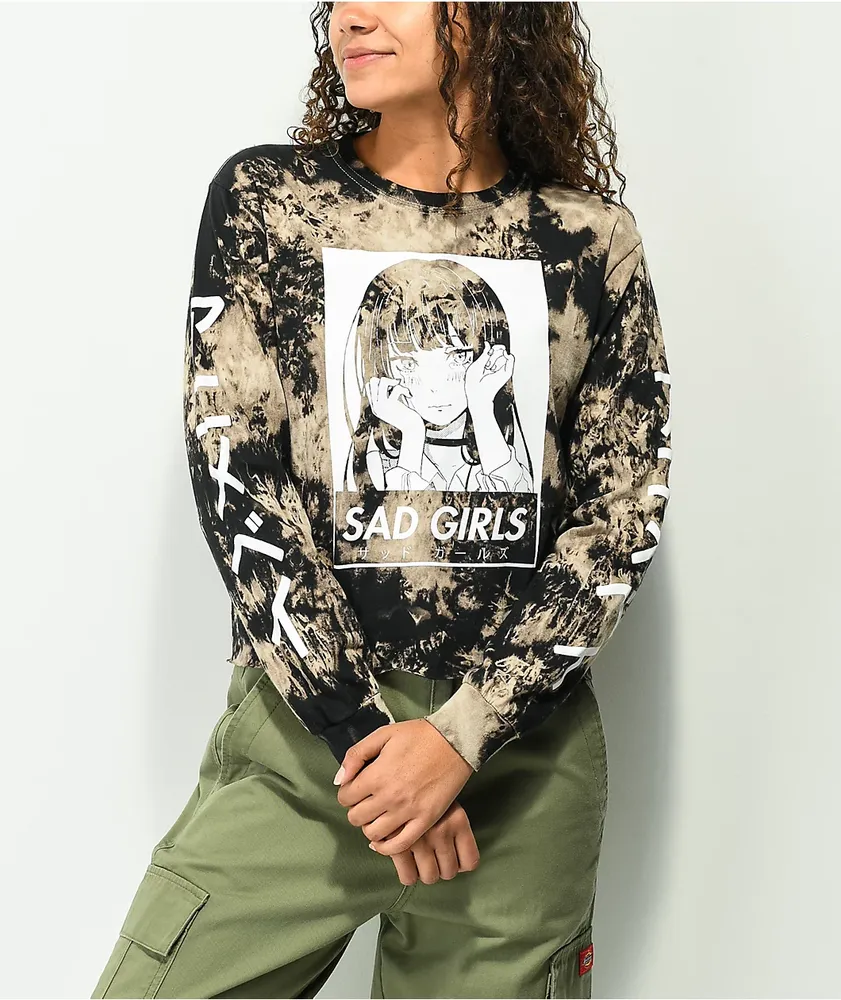 Sad girl best sale sweatshirt