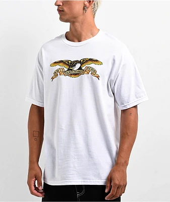 Alex's Stupid Studio Eagle White T-Shirt | Arden Fair