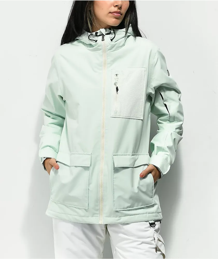 Teal snowboard jacket discount