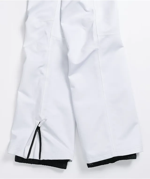 Aperture Crystaline White 10K Women s Snowboard Pants Montebello