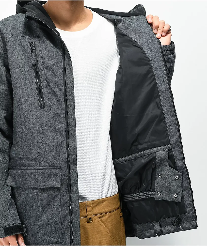 Denim snowboard jacket clearance