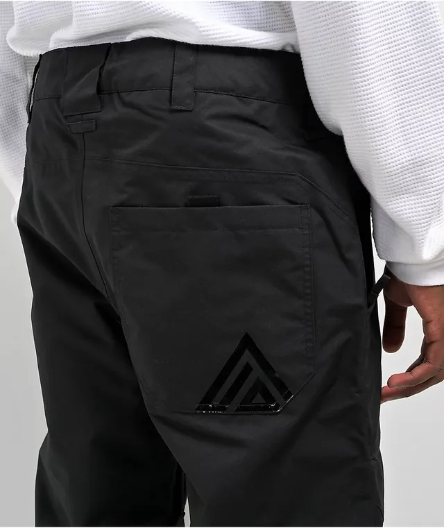 Aperture luxe black 10k snowboard top pants