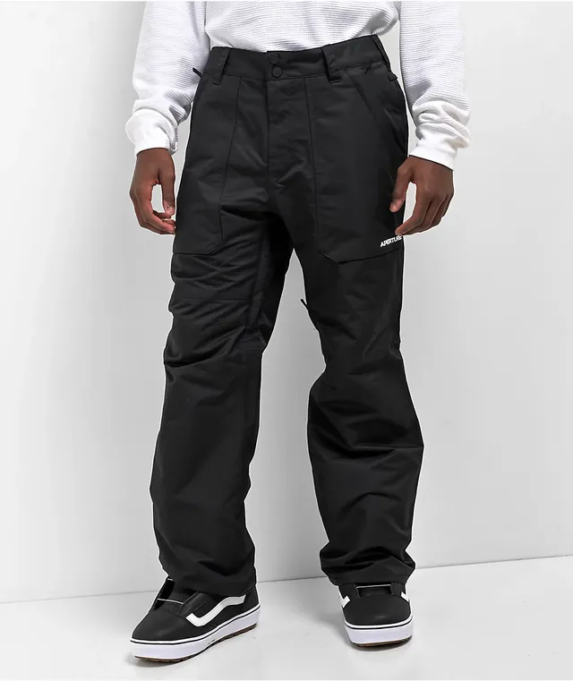 Aperture luxe black 10k snowboard pants 2025