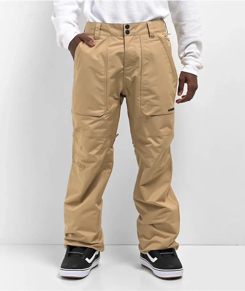 Aperture Hatchet Khaki 10K Snowboard Pants CoolSprings Galleria