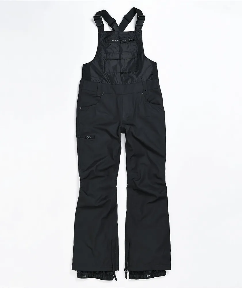 Aperture Snowtown Black 10K Women s Snowboard Bib Pants Hamilton