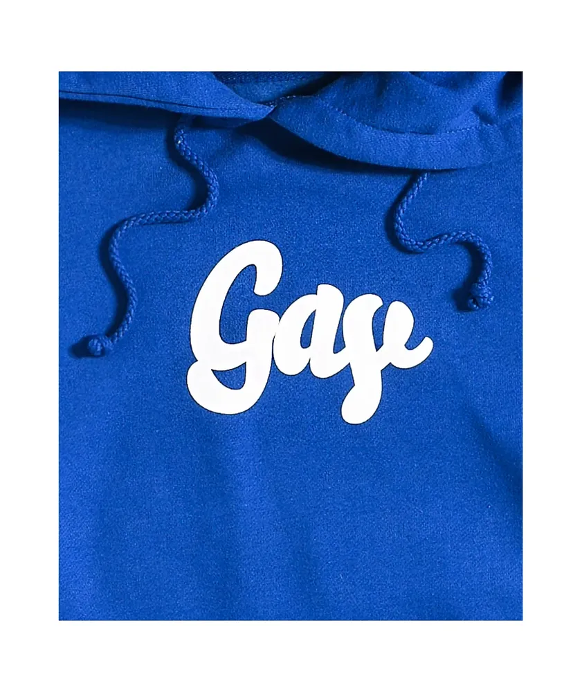 Blue brockhampton hot sale hoodie
